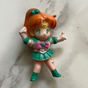 Vintage Sailor Moon - Sailor Jupiter small pvc figure